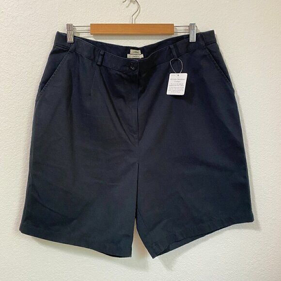 LL Bean Wrinkle-Free Bayside Shorts, Ultra High-Rise Hidden Comfort Waist 9" - Picture 1 of 9
